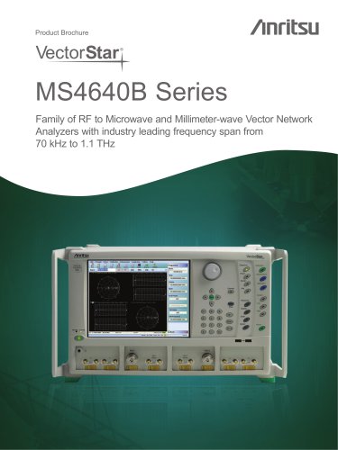 VectorStar MS4640B Series VNA