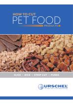 HOW TO CUT PET FOOD PRODUCTS