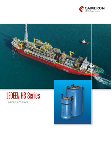 LEDEEN HS Series Compact Actuators Brochure