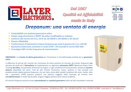 Inverter Eolici serie Drepanum