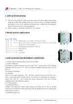 CJX2-115~630 Series AC Contactor