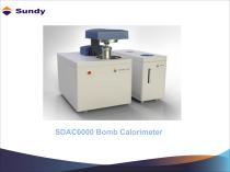 SDAC6000 Bomb Calorimeter