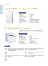 SDACM4000 and SDACM-IIIb calorimeter