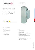 Flow Monitor & Flow Indicator DKM/A-1