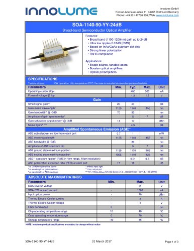 SOA-1140-90-YY-24dB