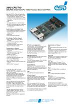 Data Sheet XMC-CPU/T10