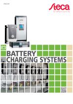 Battery charging systems product catalogue