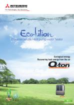 Eco.lution Commercial use Heat pump water heater