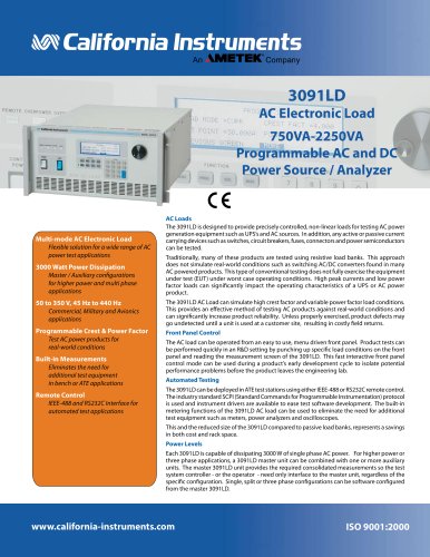 3091LD Series AC Load 