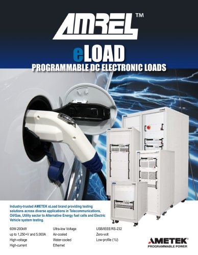 e LOAD PROGRAMMABLE DC ELECTRONIC LOADS