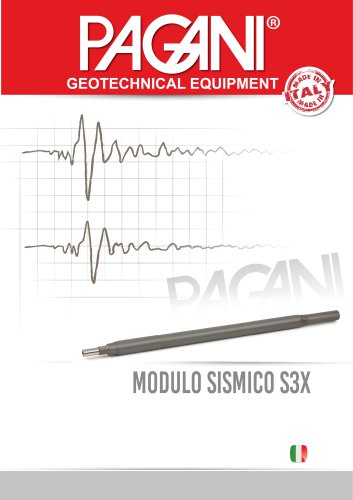 MODULO SISMICO S3X