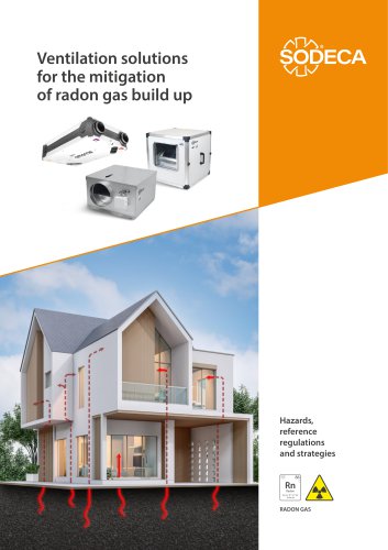 Ventilation solutions for the mitigation of radon gas build up