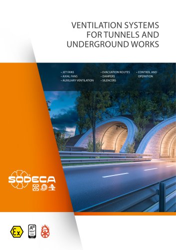 VENTILATION SYSTEMS FOR TUNNELS AND UNDERGROUND WORKS