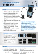 A1211 Mini - tiny ultrasonic flaw detector
