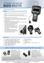 A1212 Master - portable ultrasonic flaw detector