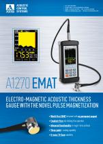A1270 EMAT - thickness gauge for couplant-free operation