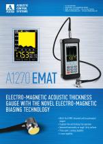 A1270 EMAT - thickness gauge with an innovative electro – magnetic biasing technology