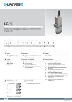 LCJ50_Unità di centraggio pneumatica, elevata forza di tiro, singola asta - 1