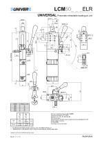 LCM50_Unità di centraggio pneumatica con azionamento manuale, singola asta - 10