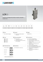 LCR50_Unità di centraggio pneumatica, testate compatte singola asta - 1