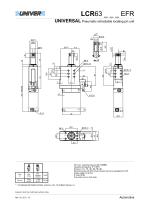 LCR63_Unità di centraggio pneumatica, testate compatte singola asta - 7