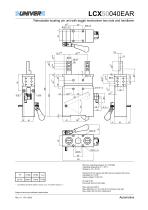 LCX50_Unità di centraggio pneumatica irreversibile con azionamento manuale,  doppia asta orientabile - 2