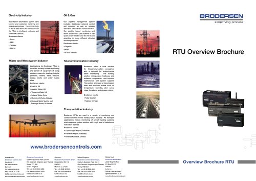 RTU Overview Brochure