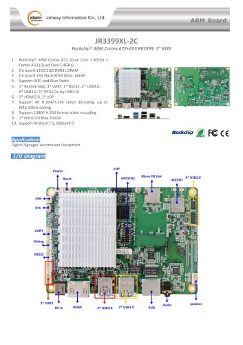 JR3399XL-2C Series