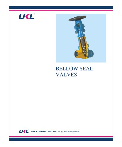 Bellow Seal Valves