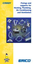 CADDY Fixings and supports for Heating, Plumbing, Air Conditioning and Ventilation Catalog