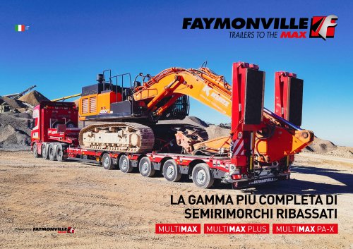Faymonville MultiMAX - The most complete line of semi-trailers