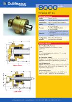 ROTARY UNION 8000 SERIES