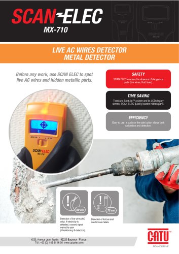 SCAN ELEC Live AC wire detector