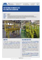 Piattaforma in ambiente ATEX per industria alimentare - 1