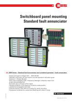 SSM-Series - Standard fault annunciator and combined operation / fault annunciator