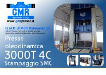 PRESSA OLEODINAMICA 3000T 4C - STAMPAGGIO SMC - 1