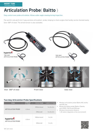 Two way articultaion DM