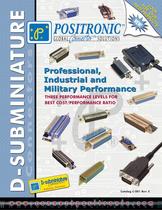 D-Subminiature Connector Catalog 