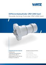 Round cylinder ZM 250 bar