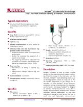 SenSpot™ Wireless Axial Strain Gauge