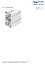 Strut profile 45x90L
