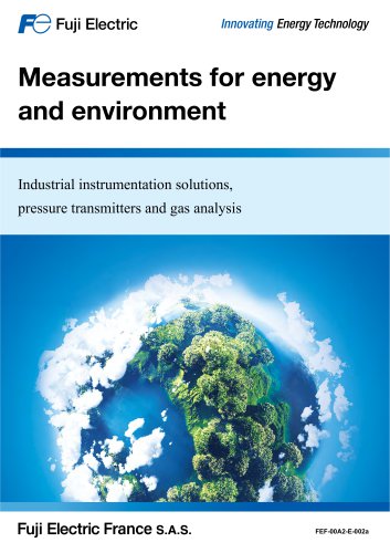 Measurement for energy and the environment