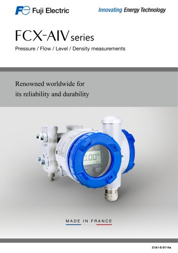 Pressure transmitters FCX-AIV Series