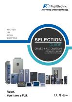  Selection guide for variable speed drives and HMIs