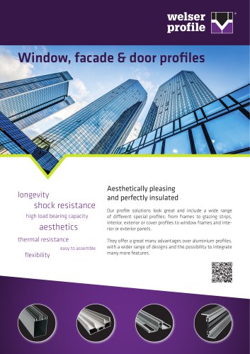 Industry Leaflet - Window, Facade & Door Profiles