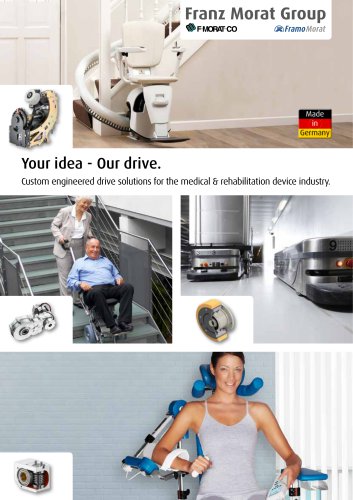 Drive Solutions for the medical technology & rehabilitation technology