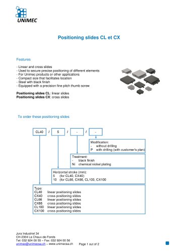 CL, CX series