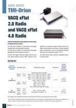 VACQ xFlat 2.8 and 4.8 Radio