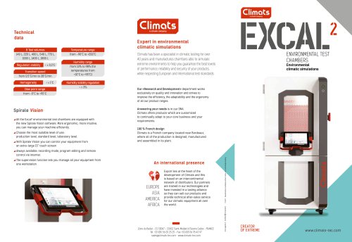 EXCAL² LEAFLET