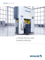 C-frame presses and  stamping presses